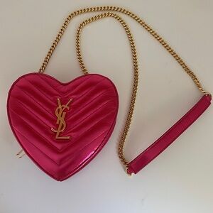 Saint Laurent Boîte Love Handbag.